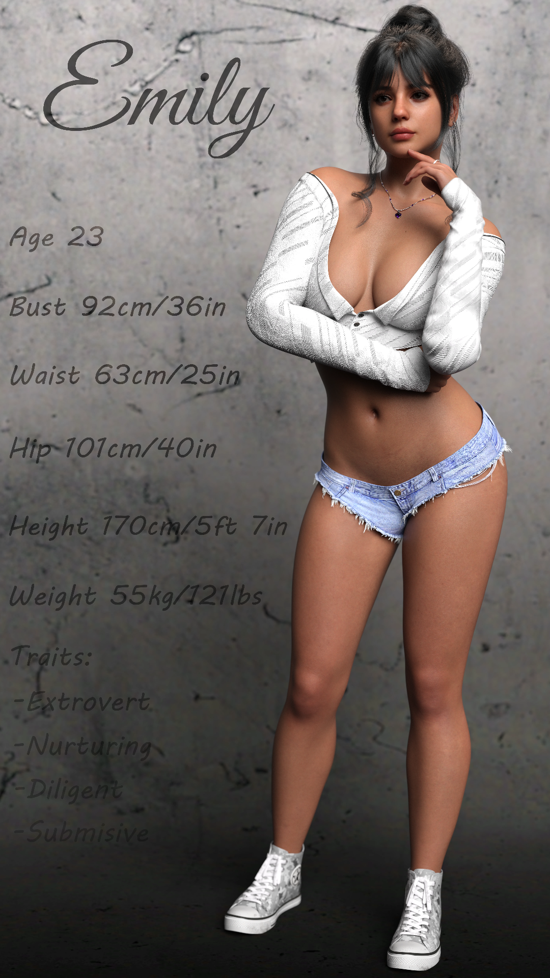 young brunette in the mid-20s